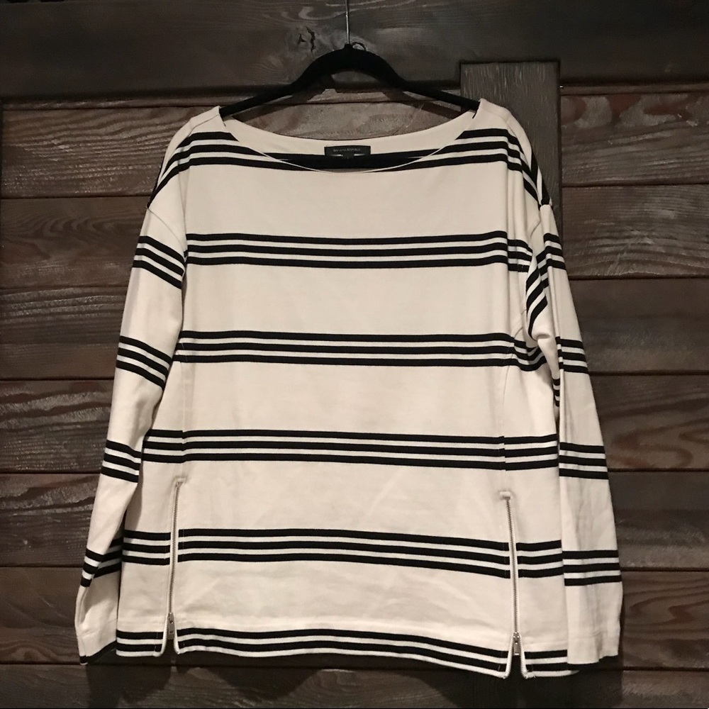 NWOT Banana Republic stripe sweater